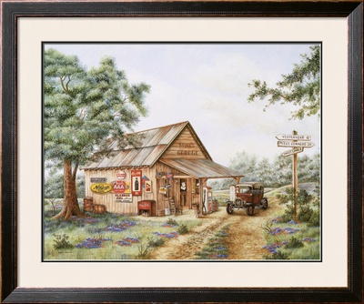 Mike's Garage by Kay Lamb Shannon Pricing Limited Edition Print image