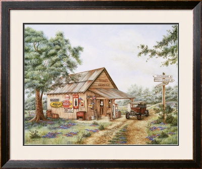 Mike's Garage by Kay Lamb Shannon Pricing Limited Edition Print image