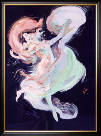 Loie Fuller Maquette, 1893 by Jules Cheret Pricing Limited Edition Print image