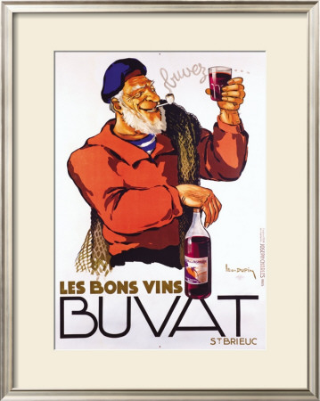 Les Bons Vins Buvat by Leon Dupin Pricing Limited Edition Print image
