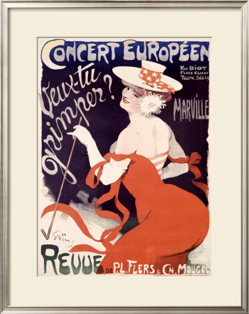 Concert Europeen Veux, Tu Grimper by Jules-Alexandre Grün Pricing Limited Edition Print image
