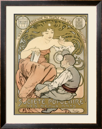 Magic Lantern Art Show by Alphonse Mucha Pricing Limited Edition Print image