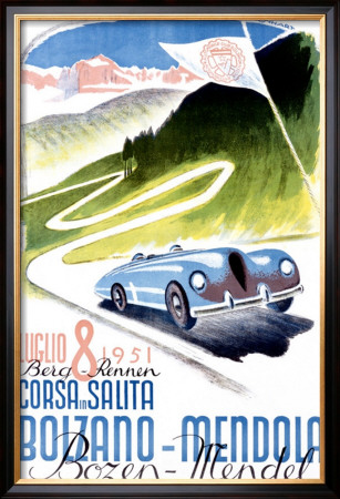 Corsa Bolzano To Mendola by Franz Lenhart Pricing Limited Edition Print image