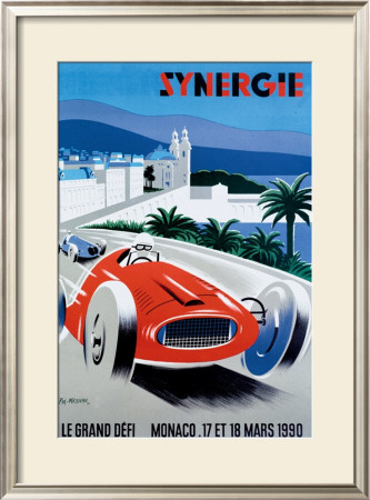 Le Grand Defi Monaco, 18 Mars, 1990 by Pierre Fix-Masseau Pricing Limited Edition Print image