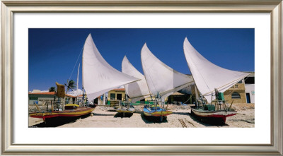 Bresil Ii, Jangadas En Attente Sur Plage by Philip Plisson Pricing Limited Edition Print image