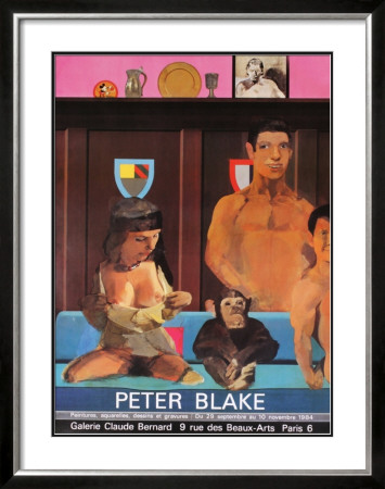 Galerie Claude Bernard, C.1984 by Peter Blake Pricing Limited Edition Print image