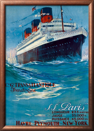S.S. Paris by Albert Sebile Pricing Limited Edition Print image