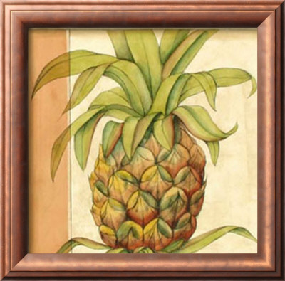 Ginger Pineapple I by Jennifer Goldberger Pricing Limited Edition Print image