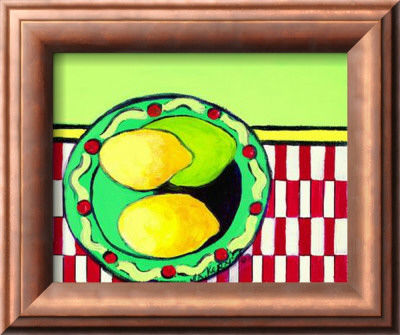 Funky Fruit, Lemon by Jacqueline A. Kern Pricing Limited Edition Print image