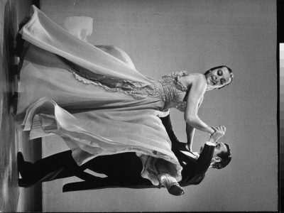Husband And Wife, Frank Veloz And Yolanda Casazza, Top U.S. Ballroom Dance Team, Performing Steps by Gjon Mili Pricing Limited Edition Print image