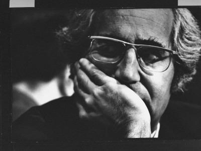 Unidentified Member Of Press Corps Listening To Testimony Of Howard Hunt During Watergate Hearings by Gjon Mili Pricing Limited Edition Print image