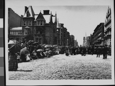 Funeral Procession For General Ulysses S. Grant At Fifth Ave. And 58Th St by George B. Brainerd Pricing Limited Edition Print image