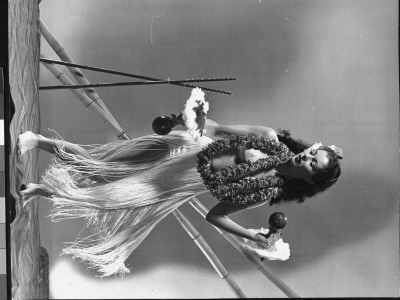 Dancer Kay Toth Demonstrating A Hawaiian Hula by Gjon Mili Pricing Limited Edition Print image