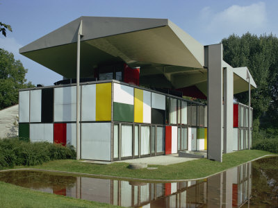 Le Corbusier Museum, Built In The Late 1950S, Zurich, Switzerland, Europe by Ursula Gahwiler Pricing Limited Edition Print image