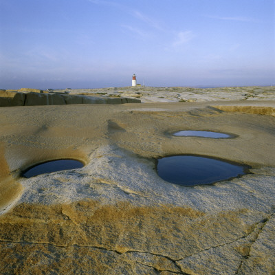Boulders And A Beacon At Distance by Ove Eriksson Pricing Limited Edition Print image