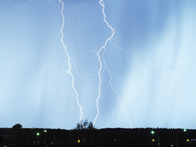 Stroke Of Lightning by Berndt-Joel Gunnarsson Pricing Limited Edition Print image