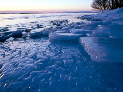 A Frozen Lake by Ingemar Aourell Pricing Limited Edition Print image