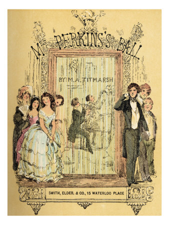 William Makepeace Thackeray - Title Page From The First Edition Of 'Mrs. Perkins's Ball' (1847) by William Hole Pricing Limited Edition Print image