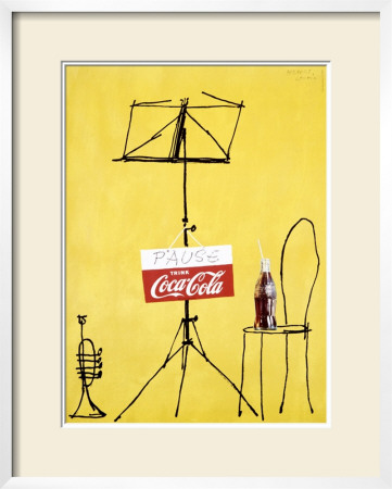 Coca-Cola Swiss Pop Art, C.1962 by Herbert Leupin Pricing Limited Edition Print image