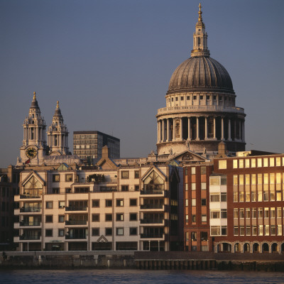 St Paul's Cathedral From The South Bank, London, Architect: Sir Christopher Wren by Joe Cornish Pricing Limited Edition Print image