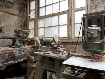 Woodworking And Joinery Factory, Occupied By J R Spalding by Barry Herman Pricing Limited Edition Print image