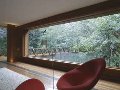 Casa Araras, Brazil, Corner Of Living Area, Architect: Marcio Kogan by Alan Weintraub Pricing Limited Edition Print image