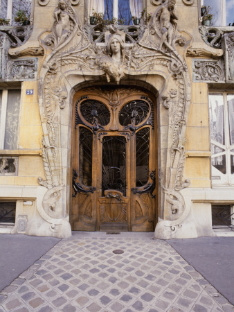 29 Avenue Rapp, Built In 1900, Entrance, Paris, Architect: Laviorette by Colin Dixon Pricing Limited Edition Print image