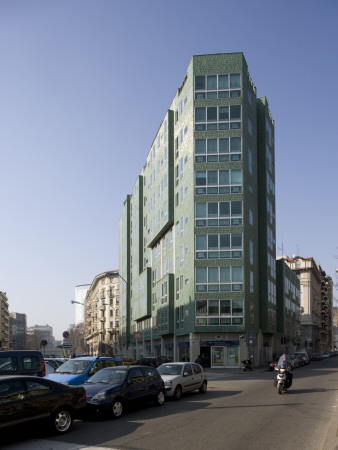 Montedoria Building, Milan, Architect: Gio Ponti With Antonio Fornaroli by G Jackson Pricing Limited Edition Print image