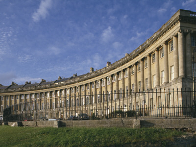 Royal Crescent, Bath, Somerset, 1767 - 1775, Exterior, Architect: John Wood Jnr by Joe Cornish Pricing Limited Edition Print image