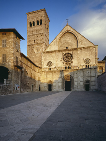 Assisi, Umbria, Italy San Rufino Facade by Joe Cornish Pricing Limited Edition Print image