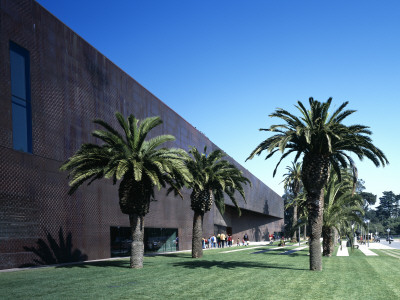 De Young Museum, San Francisco, 2005, Entrance Facade, Architect: Herzog And De Meuron by John Edward Linden Pricing Limited Edition Print image