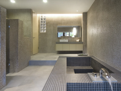 Su Residence, Jhubei City, Hsinchu County, 2005, Bathroom, Taiwan by Marc Gerritsen Pricing Limited Edition Print image