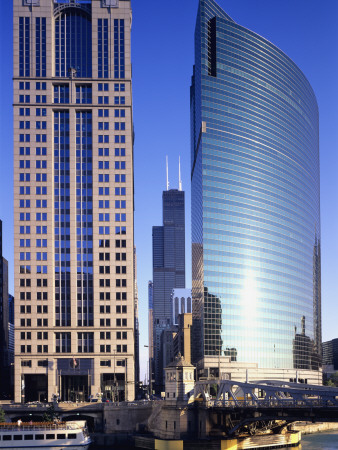 Buildings On Wacker Drive, Chicago by Marcel Malherbe Pricing Limited Edition Print image