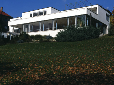 Tugendhat House, Brno, 1928 - 1930, Garden Elevation, Architect: Ludwig Mies Van Der Rohe by Lynne Bryant Pricing Limited Edition Print image