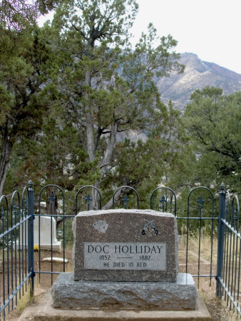 Doc Hollidays Grave, Glenwood Springs, Colorado by Natalie Tepper Pricing Limited Edition Print image