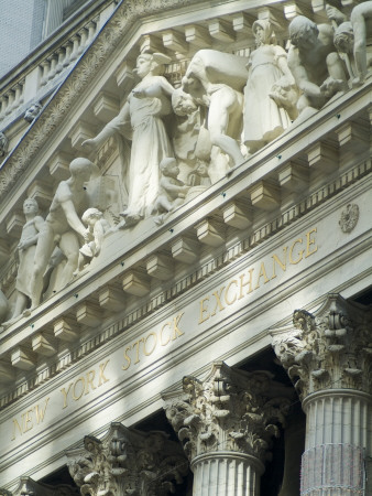 New York Stock Exchange, New York City, Ny, Usa by Natalie Tepper Pricing Limited Edition Print image