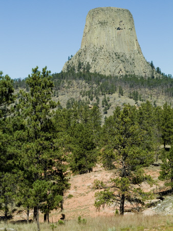 Devil's Tower National Monument, Wyoming, Usa, Featured In Close Encounters Of A Third Kind by Natalie Tepper Pricing Limited Edition Print image