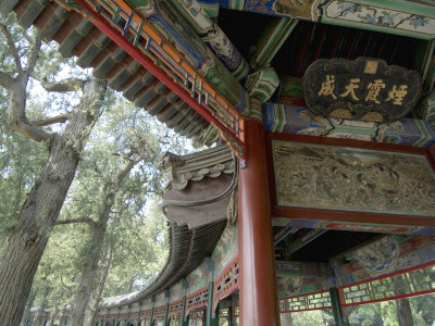 Long Corridor Ceiling Detail, Summer Palace, Beijing by Natalie Tepper Pricing Limited Edition Print image