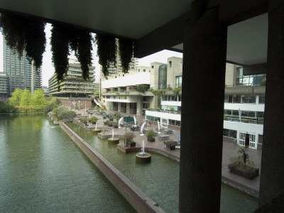 The Barbican, London, View Of Barbican And Arts Complex, Barbican, London, England by Natalie Tepper Pricing Limited Edition Print image
