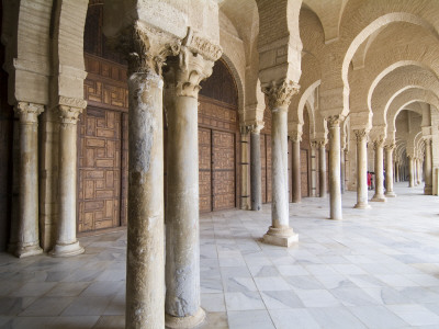 The Great Mosque Of Kairouan, Tunisia, 9Th Century by Natalie Tepper Pricing Limited Edition Print image