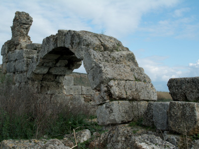 Ancient Roman Arch, Perge, Turkey by Natalie Tepper Pricing Limited Edition Print image