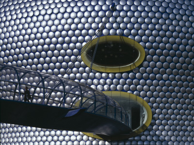 Selfridges Store, Birmingham, England, (2003) - Exterior Detail With Walkway And Oval Windows by Nicholas Kane Pricing Limited Edition Print image