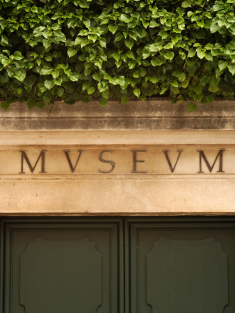 Museum Entrance Doorway With Foliage, Trogir, Dalmatian Coast, Croatia by Olwen Croft Pricing Limited Edition Print image