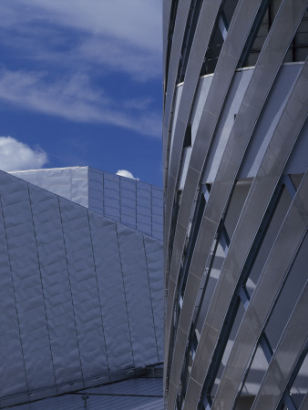 Lowry Arts Centre, Salford, 1992 - 2000, Detail Of Tower, Architect: Michael Wilford And Partners by Richard Bryant Pricing Limited Edition Print image