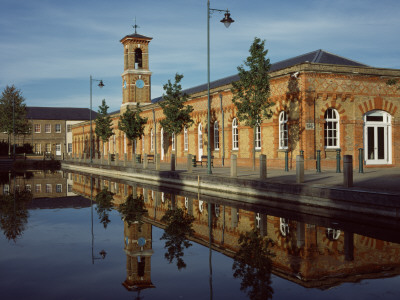 Rsa Iv Enfield, London, Overview Of Old Block, Shepheard Epstein Hunter Architects by Peter Durant Pricing Limited Edition Print image