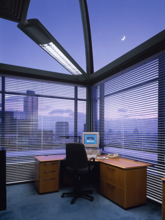 Office, London, Corner Office by Peter Durant Pricing Limited Edition Print image