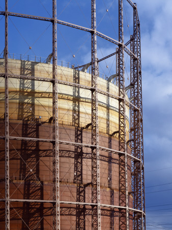Gasometer, London, Detail by Peter Durant Pricing Limited Edition Print image