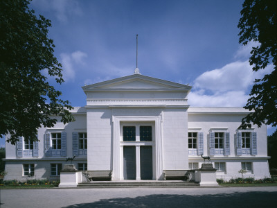 Schloss Charlottenhof, Potsdam, Germany (1826-29 )- Exterior Of The Palace In Park Of Sanssouci by Richard Bryant Pricing Limited Edition Print image