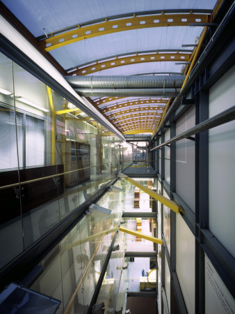 Darwin Centre Phase 1, National History Museum London, Atrium At Dusk, Architect: Hok International by Peter Durant Pricing Limited Edition Print image