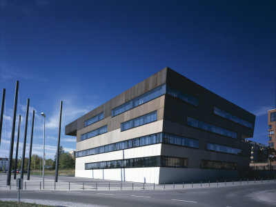 Ostfildern Town Hall - Scharnhauser Park, Near Stuttgart, Architect: Jurgen Mayer H by Richard Bryant Pricing Limited Edition Print image